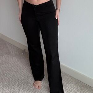 Vintage A-List Low-Rise Flare Dress Pants